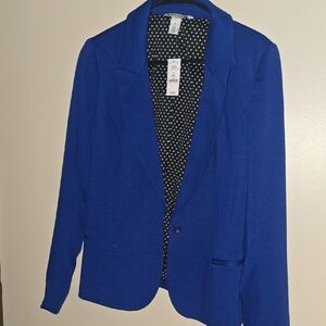White House Black Market Cobalt Blue Blazer